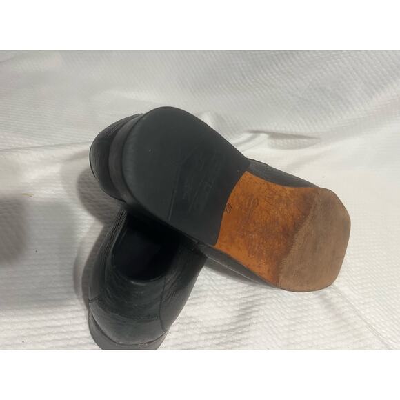 Gambinelli Made in Colombia size 42 black leather loafers - Picture 6 of 8